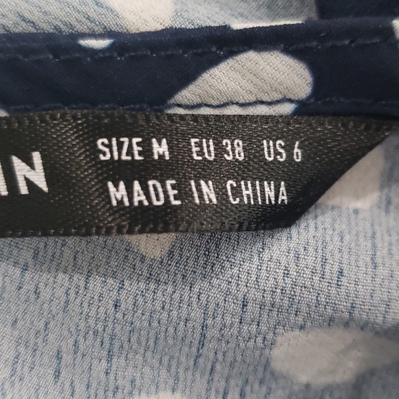 Brand New, no tags Blue dress - Picture 3 of 5